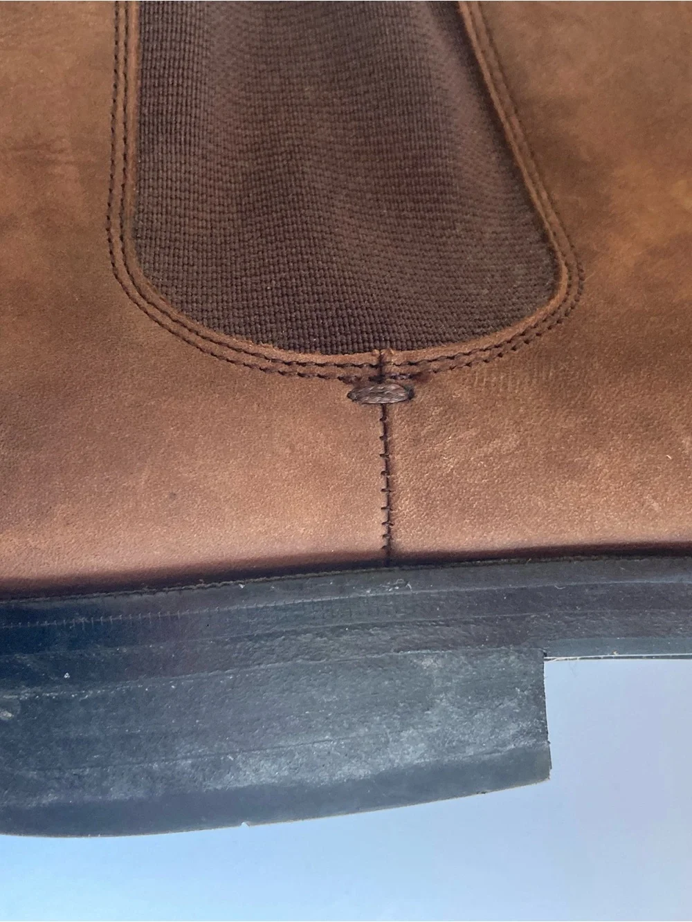 Cole Haan Men's Tan Brown Leather Chukka Boots